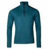 Halti Moodi Mens Half Zip Fleece Deep Lagoon Blue