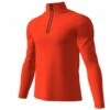 Halti Moodi Mens Half Zip Fleece Cherry Tomato Red