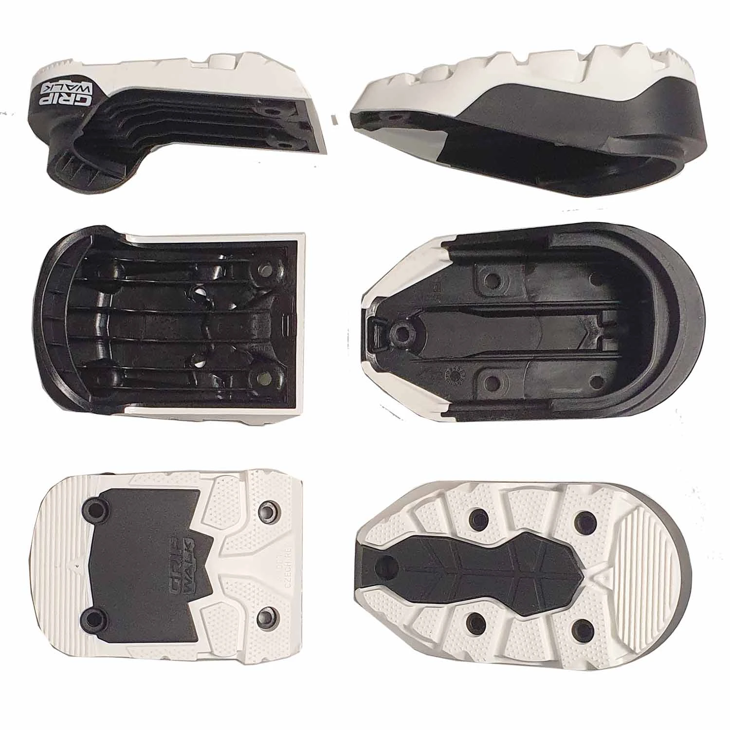 Fischer RC Pro Ski Boot Gripwalk Heel And Toe Set 1 Fischer RC Pro Ski Boot Gripwalk Heel And Toe Set