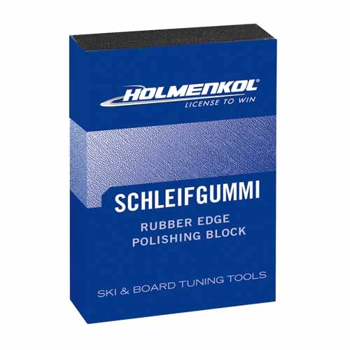 Holmenkol Ski Edge Gummi Stone-Deburring Block 1 Holmenkol Ski Edge Gummi Stone-Deburring Block