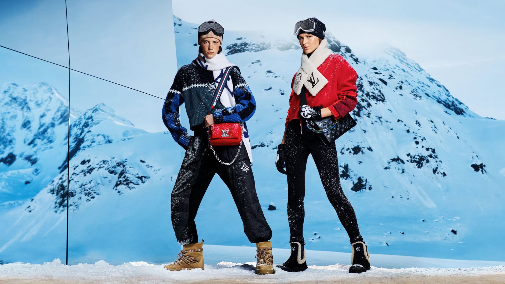 Front Page -Anything Technical Store louis vuitton ski collection 2023 ad campaign the impression 006